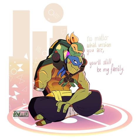 rottmnt mikey and leo.